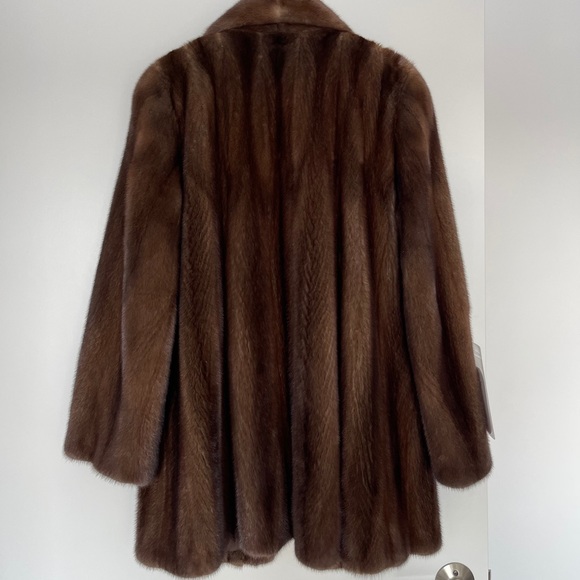 NWT Mink Fur Coat - Picture 2 of 13